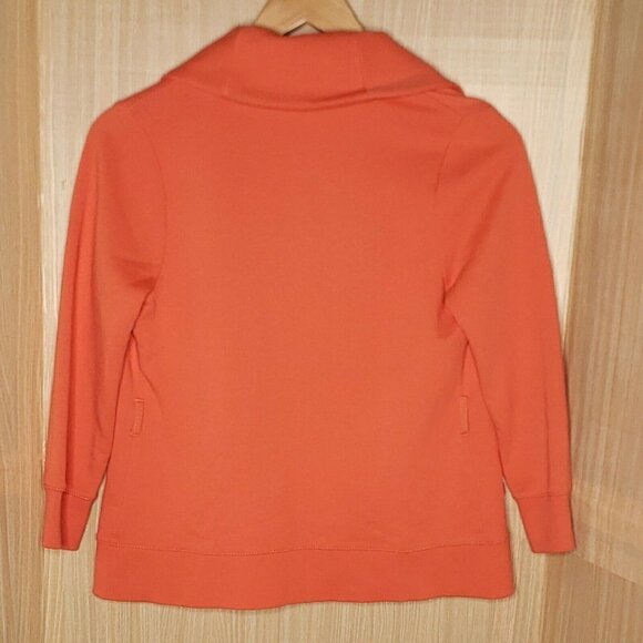 J. Crew Antique Fleece Sweatshirt Jacket Small - Picture 2 of 7